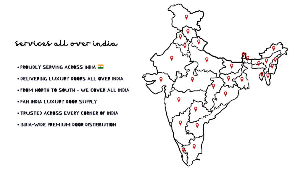 glamour home decore door