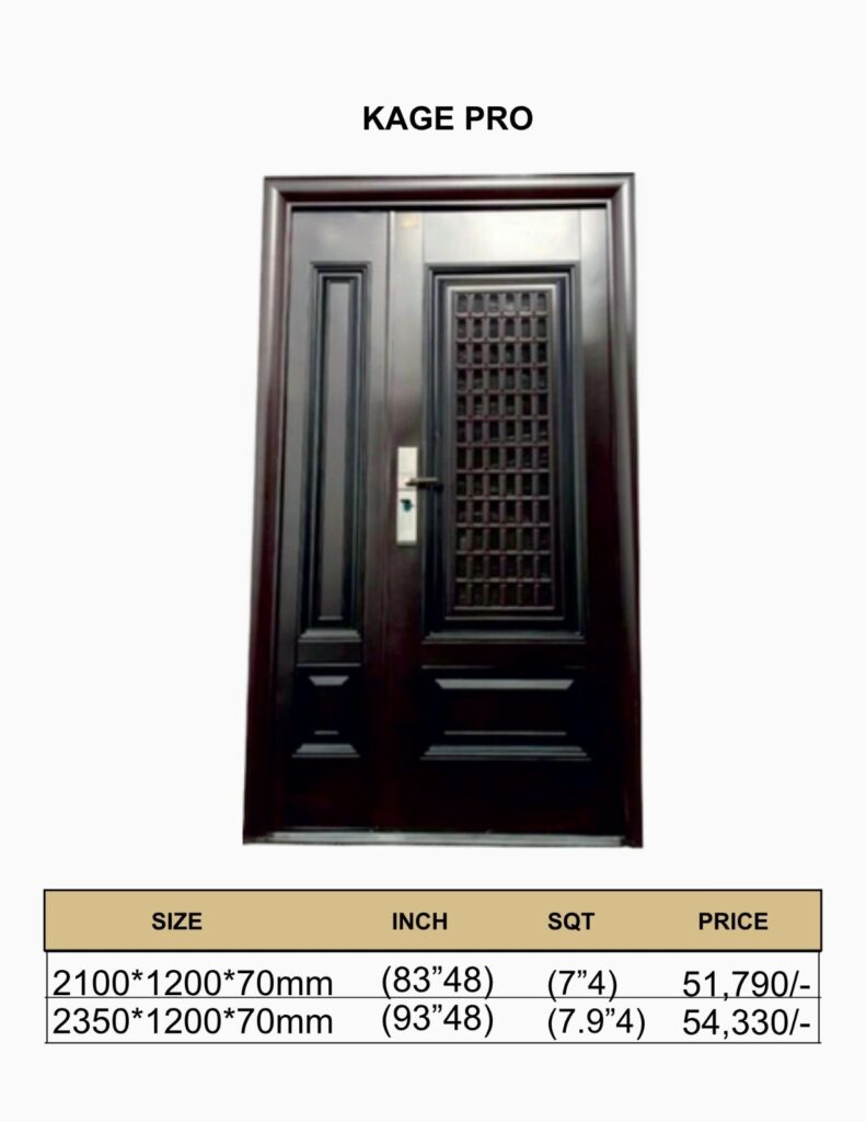 Mother and son door