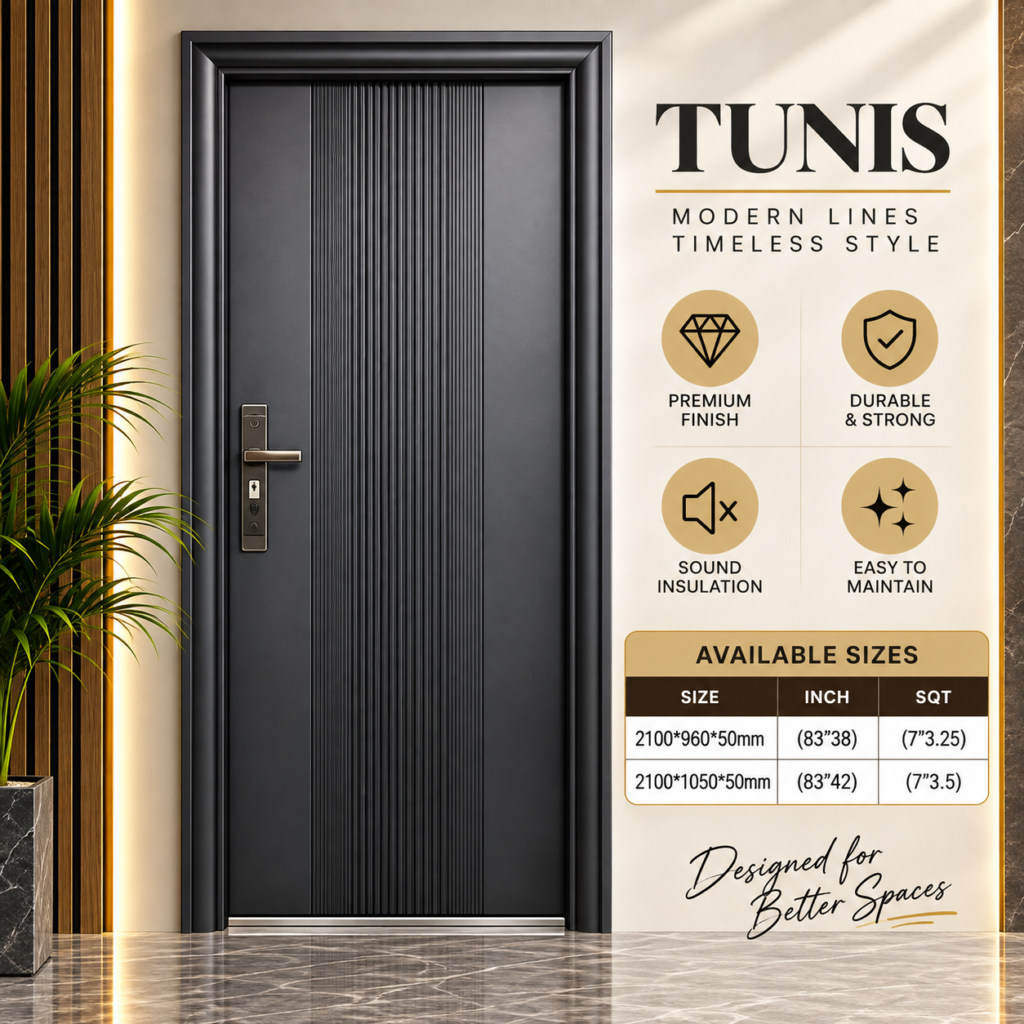 Tunis single door