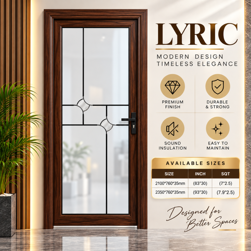 Lyric bathroom doors